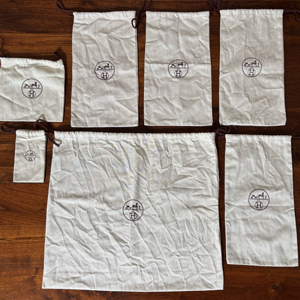 Hermes Dust Bag Bundle